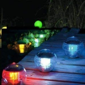 چراغ گرد کروی روشن