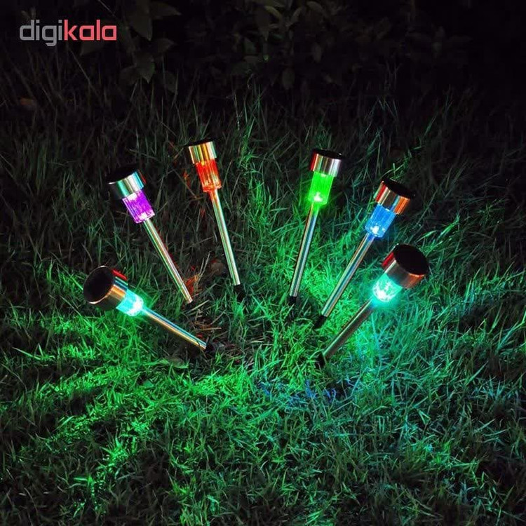 چراغ روشن در شب