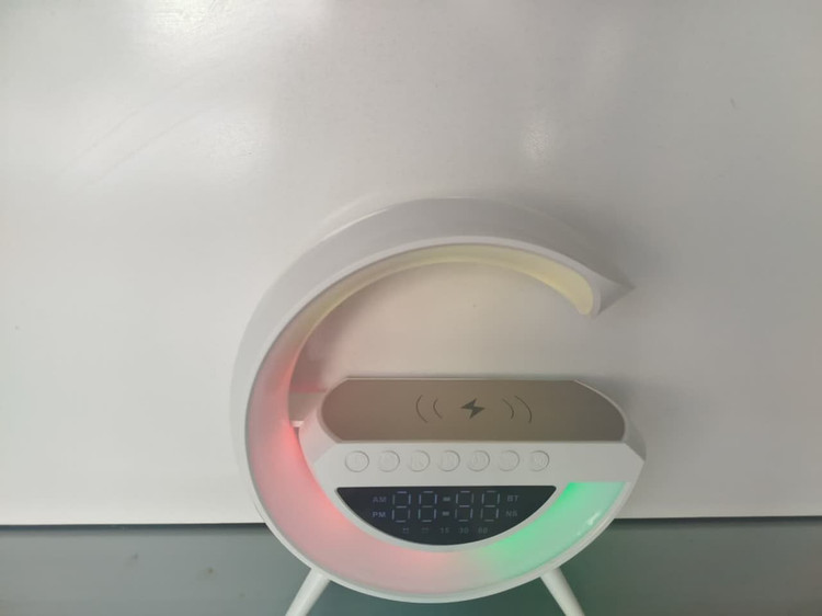 اسپیکر شارژر وایرلس ساعت دار