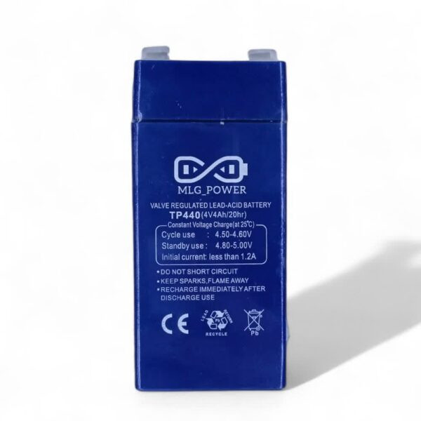 باتری خشک 4 ولت 4 آمپر برند MLG POWER