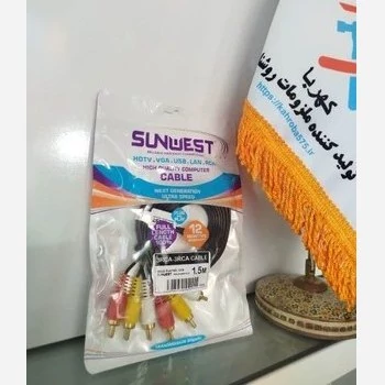 کابل 3 به 3 1/5 متری SUNWEST